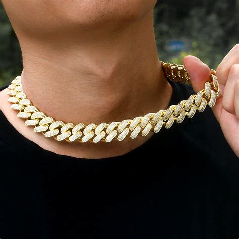 givenchy cuban link gold chain|Jewelry .